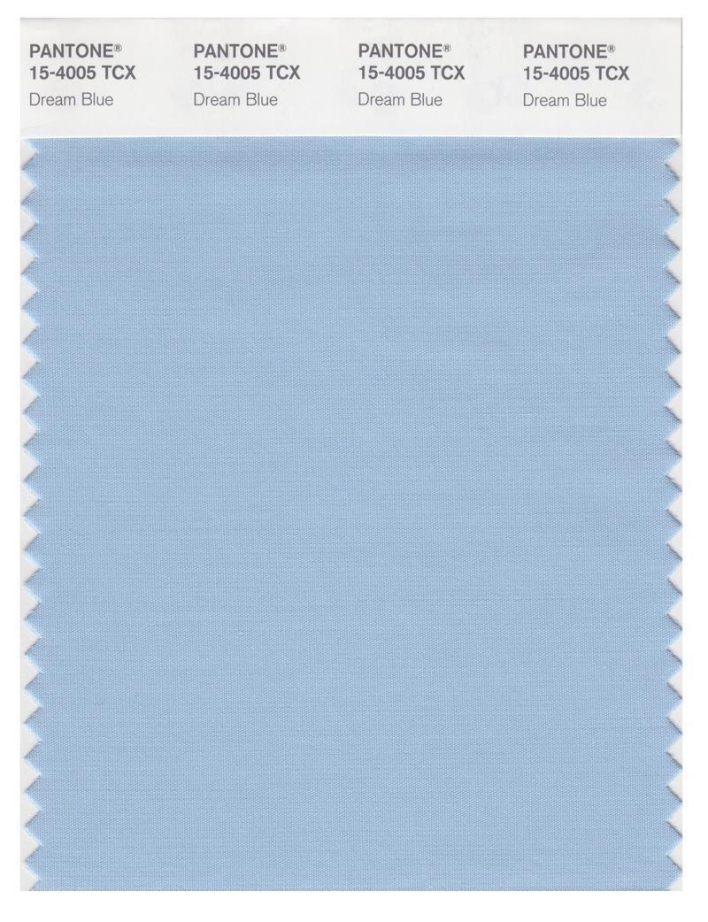 Pantone Smart 15-4005 TCX Color Swatch Card | Dream Blue