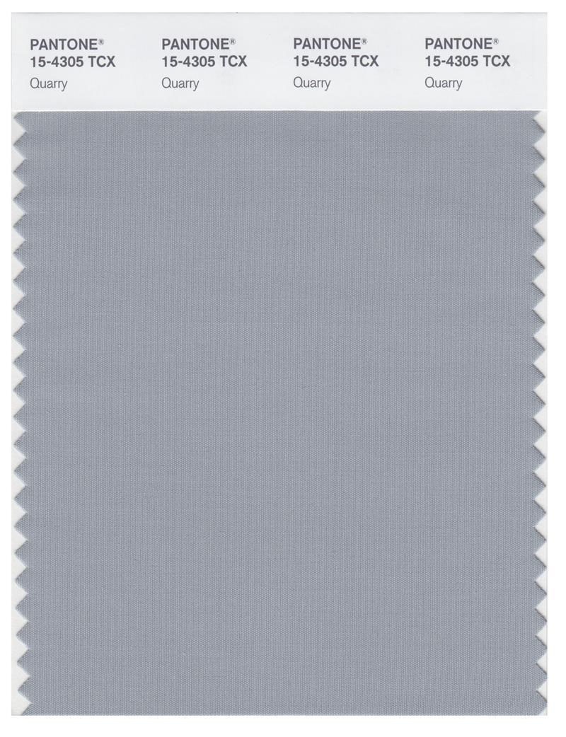 Pantone Smart 15-4305 TCX Color Swatch Card | Quarry