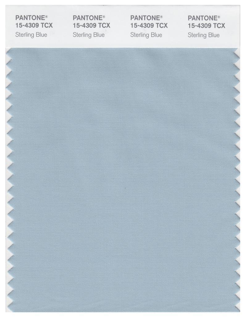 Pantone Smart 15-4309 TCX Color Swatch Card | Sterling Blue