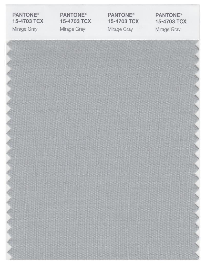 Pantone Smart 15-4703 TCX Color Swatch Card | Mirage Gray