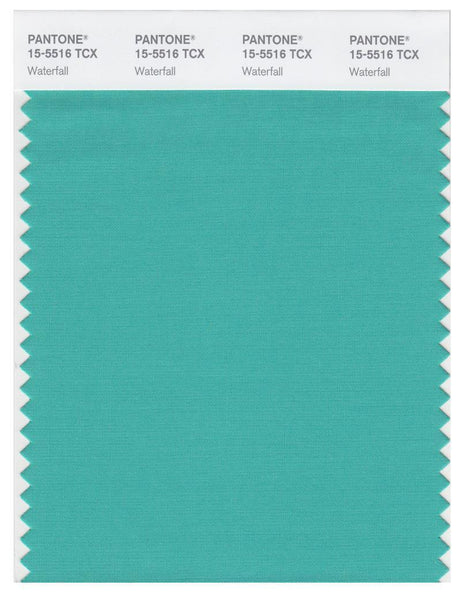 Pantone Smart 15-5516 TCX Color Swatch Card | Waterfall | Magazine