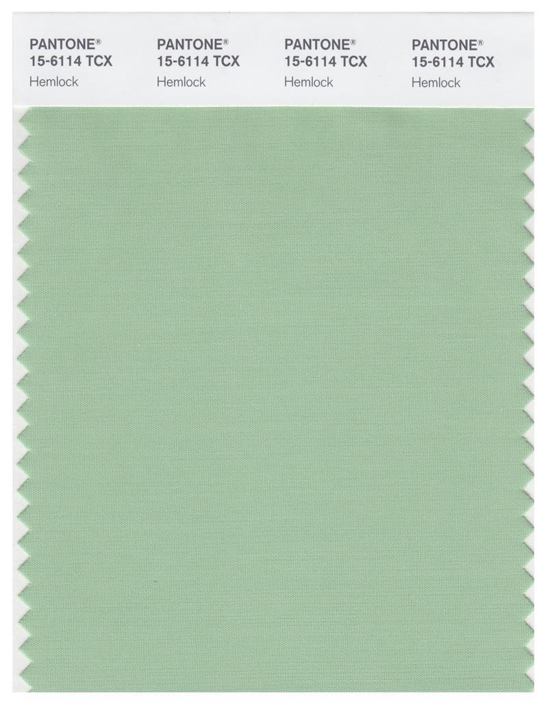 Pantone Smart 15-6114 TCX Color Swatch Card | Hemlock | Magazine Cafe ...