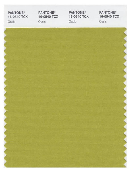 Pantone Smart 16-0540 TCX Color Swatch Card | Oasis | Magazine