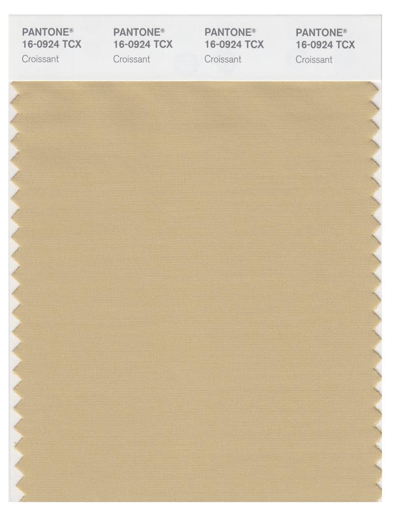 Pantone Smart 16-0924 TCX Color Swatch Card | Croissant