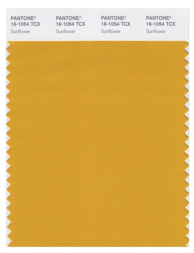 Pantone Smart 16-1054 TCX Color Swatch Card | Sunflower | Magazine