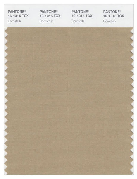 Pantone Smart 16-1315 TCX Color Swatch Card | Cornstalk | Magazine