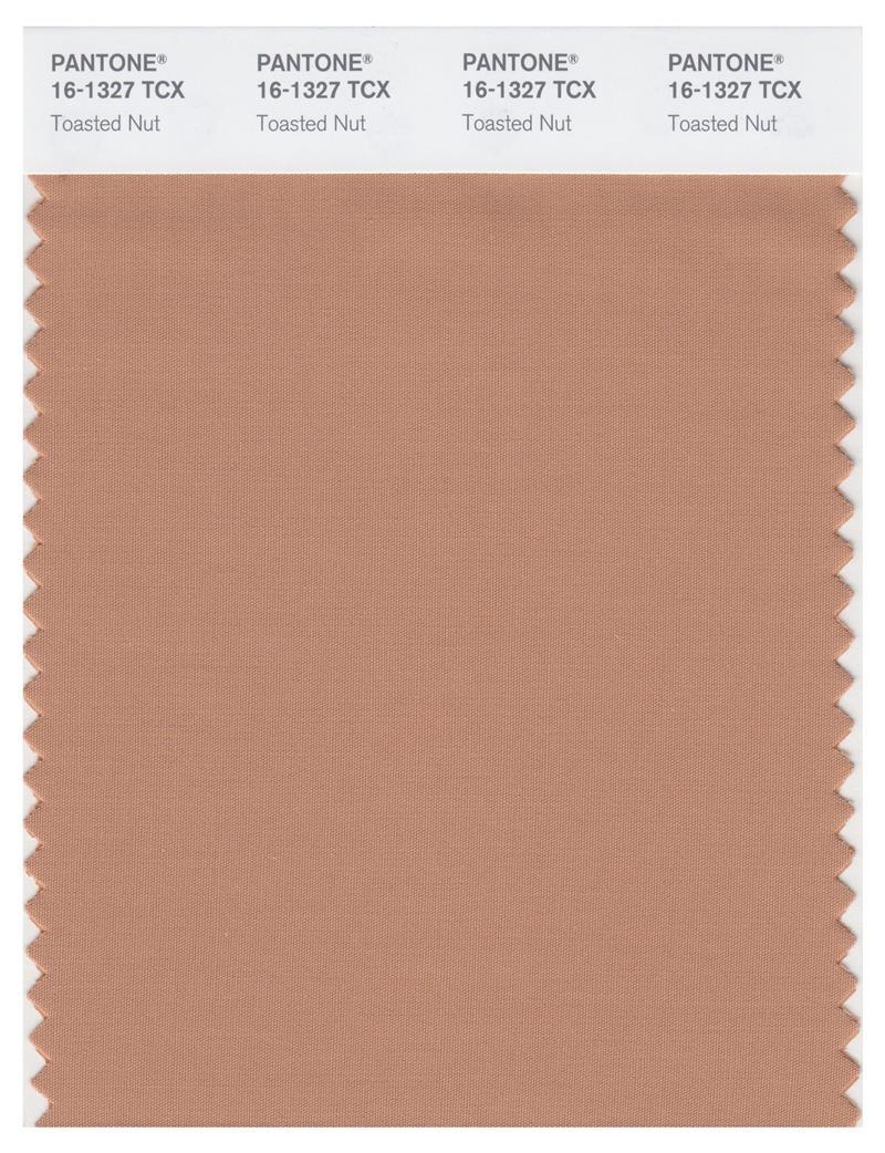 Pantone Smart 16-1327 TCX Color Swatch Card | Toasted Nut