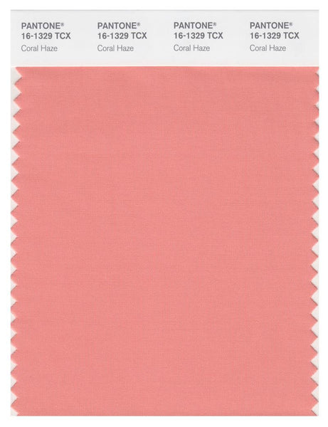 Pantone Smart 16-1329 TCX Color Swatch Card | Coral Haze