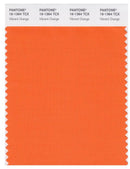 Pantone Smart 16-1364 TCX Color Swatch Card | Vibrant Orange