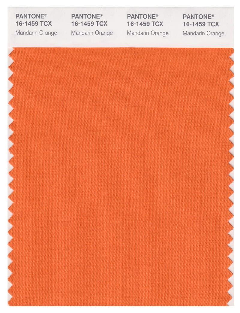 Pantone Smart 16-1459 TCX Color Swatch Card | Mandarin Orange ...
