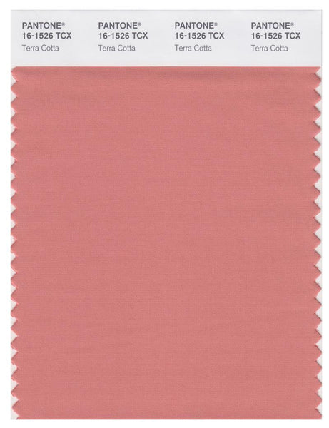 Pantone Smart 16-1526 TCX Color Swatch Card | Terra Cotta