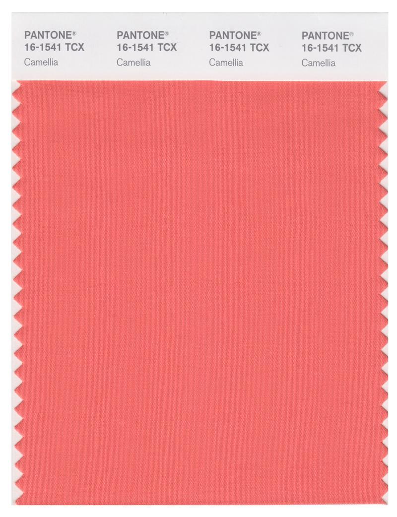 Pantone Smart 16-1541 TCX Color Swatch Card | Camellia | Magazine