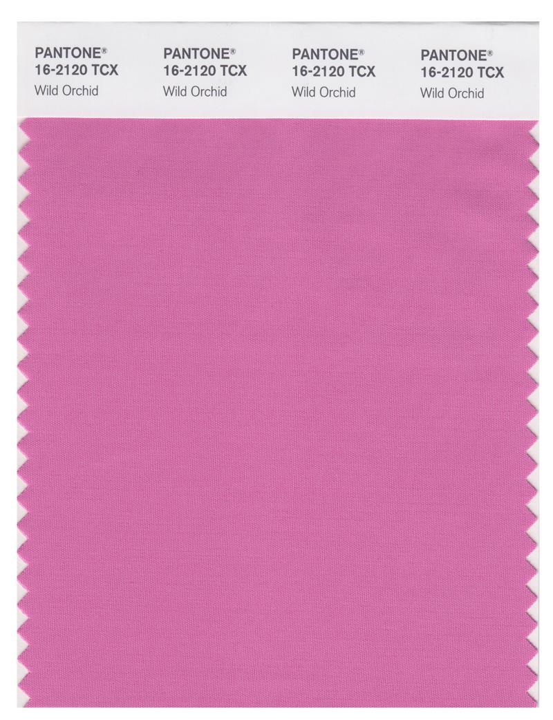 Pantone Smart 16-2120 TCX Color Swatch Card | Wild Orchid