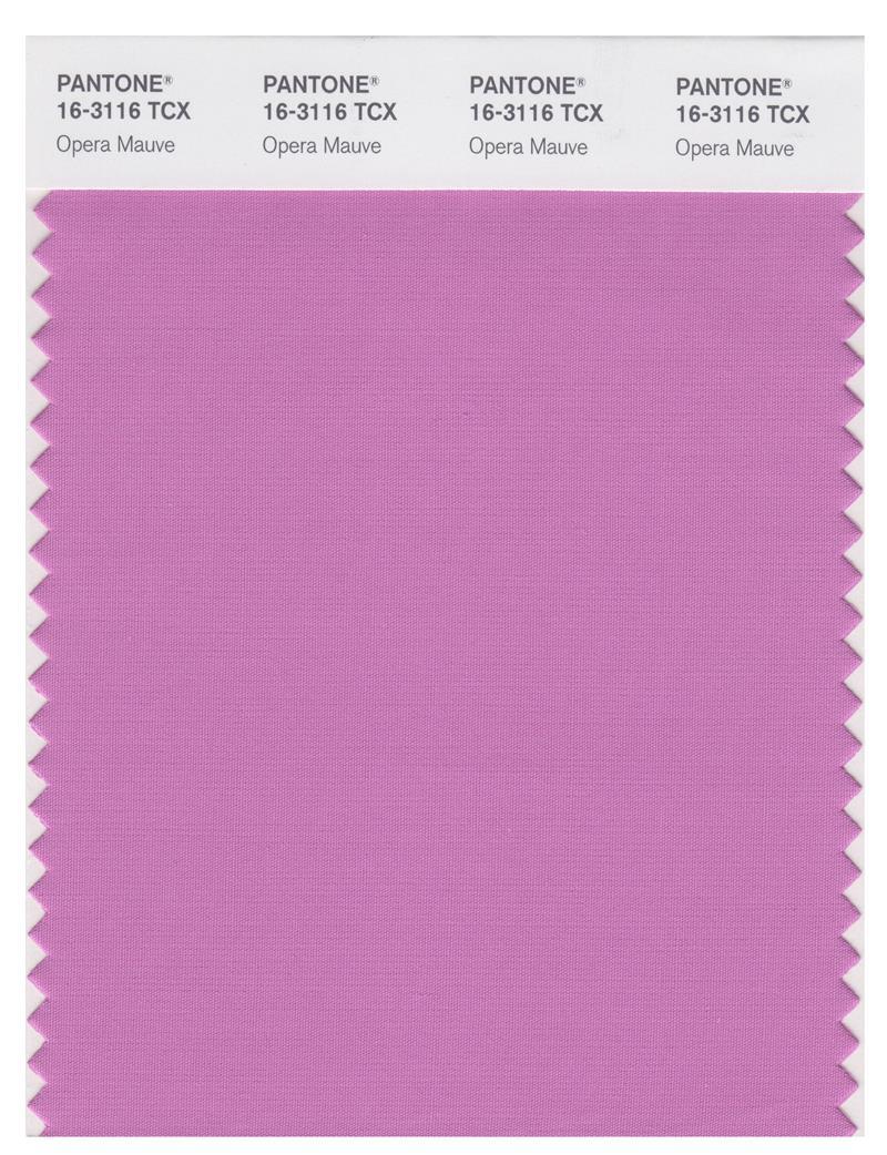 Pantone Smart 16-3116 TCX Color Swatch Card | Opera Mauve