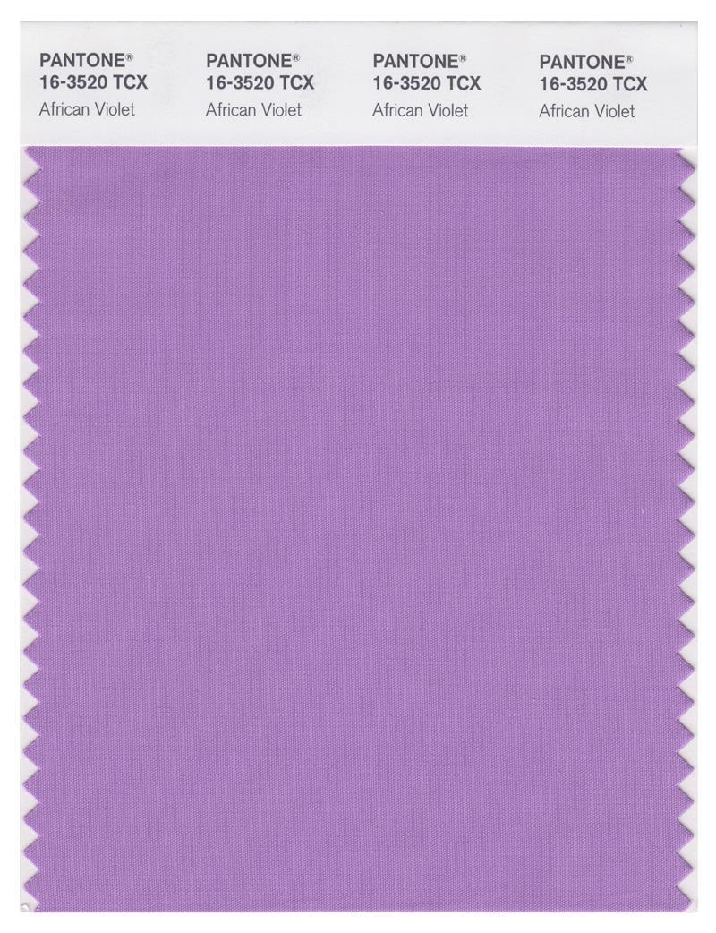 Pantone Smart 16-3520 TCX Color Swatch Card | African Violet