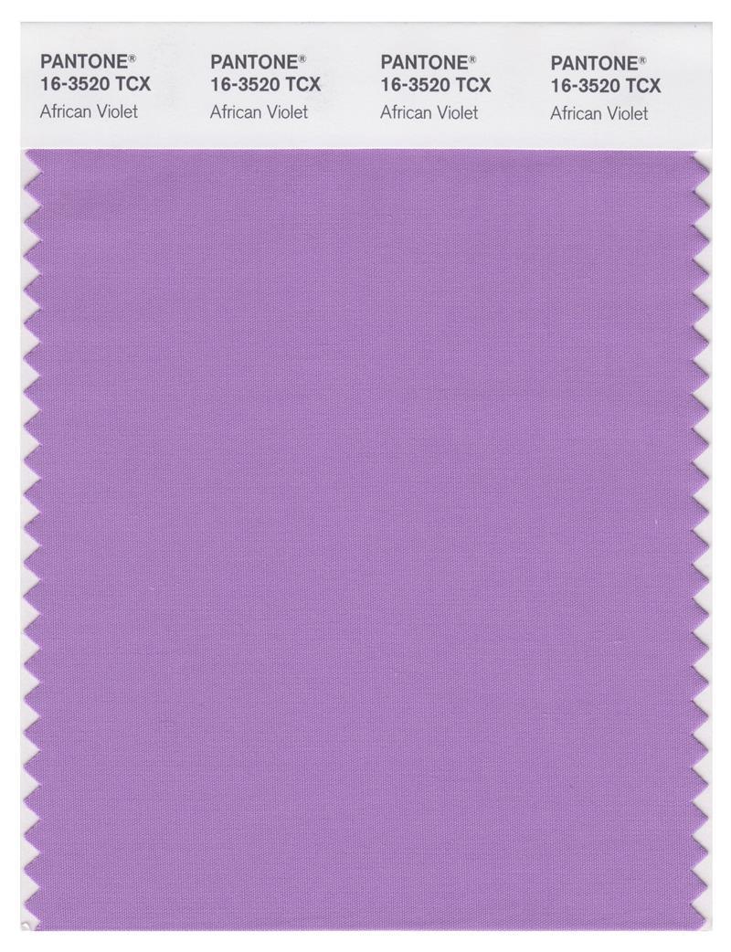 Pantone Smart 16-3520 TCX Color Swatch Card | African Violet