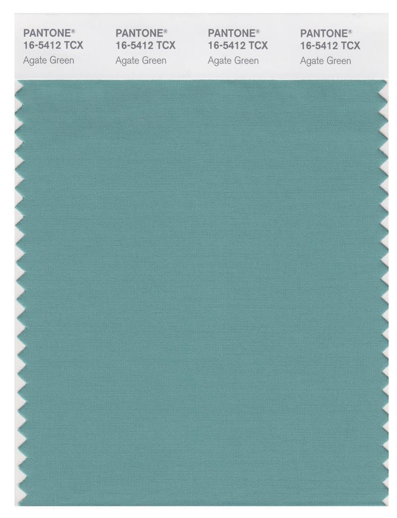 Pantone Smart 16-5412 TCX Color Swatch Card | Agate Green
