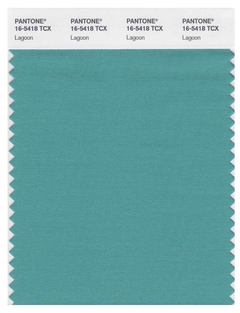 Pantone Smart 16-5418 TCX Color Swatch Card | Lagoon