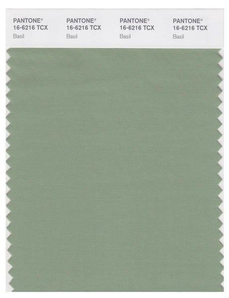 Pantone Smart 16-6216 TCX Color Swatch Card | Basil | Magazine