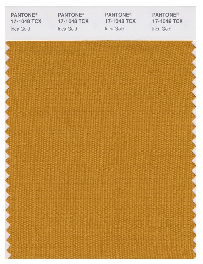 Pantone Smart 17-1048 TCX Color Swatch Card | Inca Gold