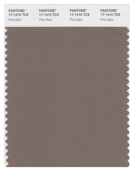 Pantone Smart 17-1410 TCX Color Swatch Card | Pine Bark | Magazine