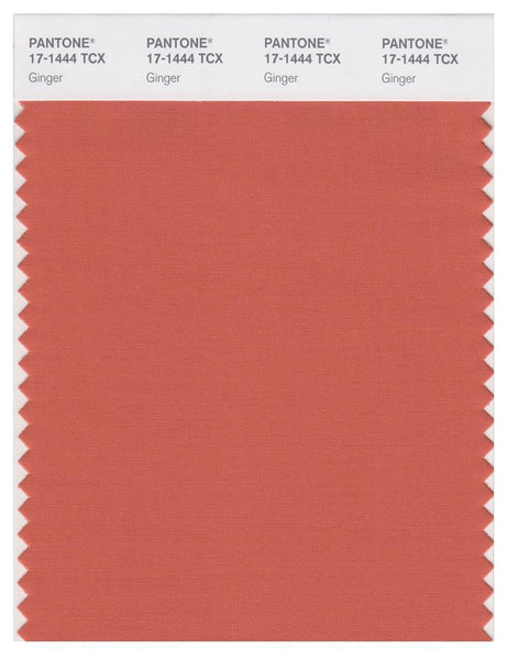 PANTONE 色見本 FASHION,,INTERIORS Pantone Smart 17-1444 TCX Color Swatch Card | Ginger | Magazine