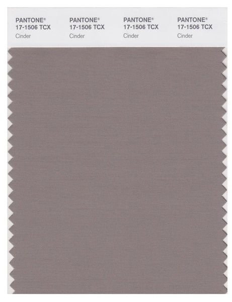 Pantone Smart 17-1506 TCX Color Swatch Card | Cinder | Magazine