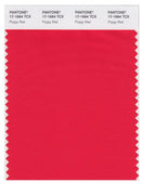 Pantone Smart 17-1664 TCX Color Swatch Card | Poppy Red