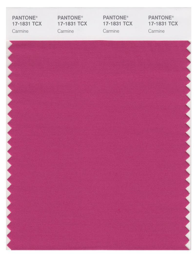 Pantone Smart 17-1831 TCX Color Swatch Card | Carmine | Magazine