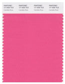 Pantone Smart 17-1930 TCX Color Swatch Card | Camellia Rose