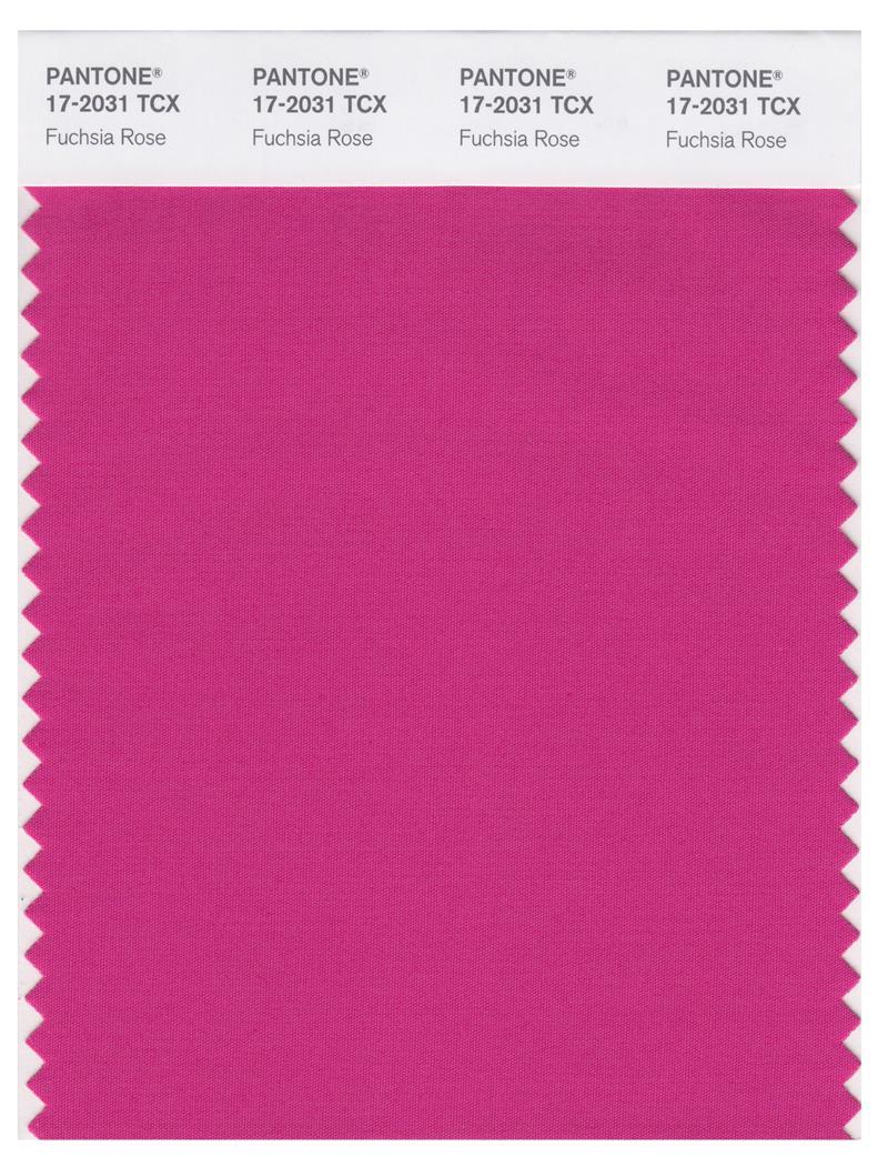Pantone Smart 17-2031 TCX Color Swatch Card | Fuchsia Rose
