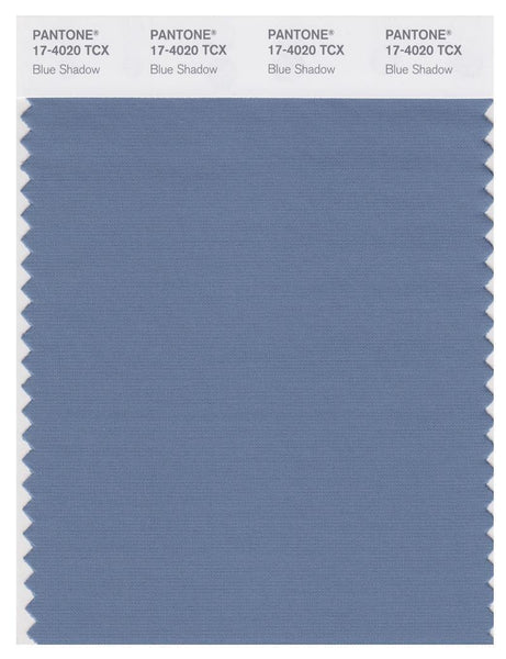 Pantone Smart 17-4020 TCX Color Swatch Card | Blue Shadow