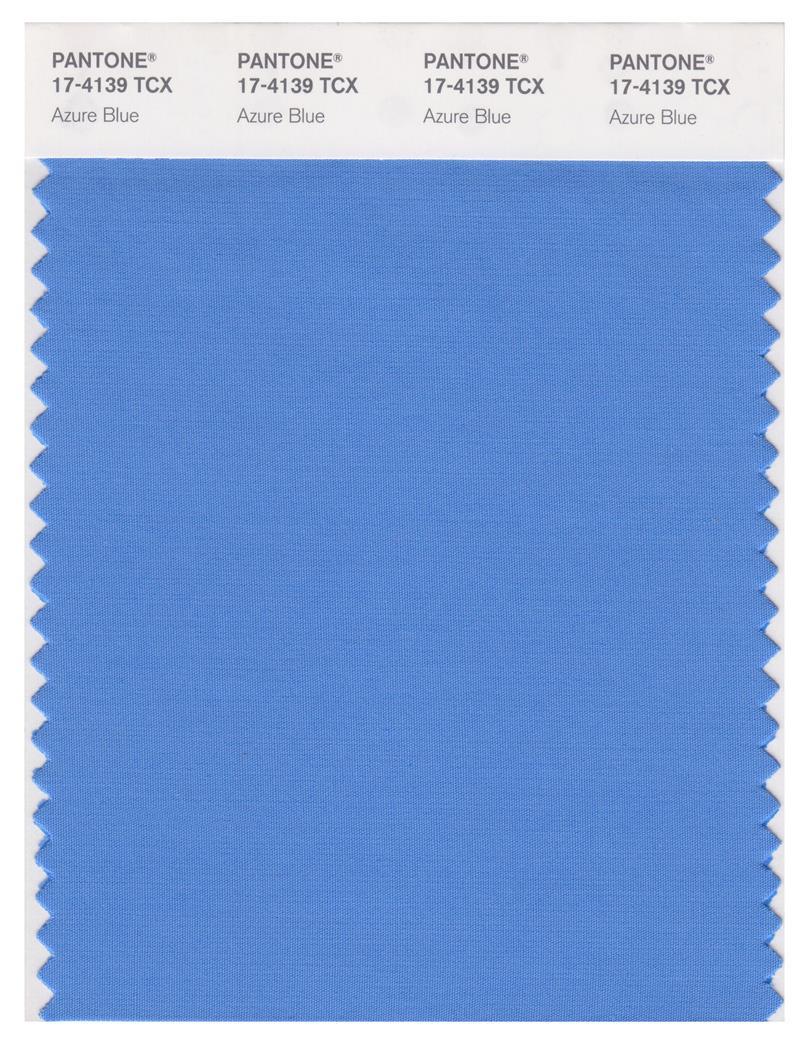 Azure Blue Color Chart