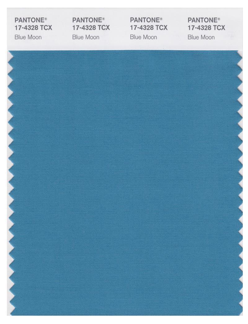 Pantone Smart 17-4328 TCX Color Swatch Card | Blue Moon | Magazine