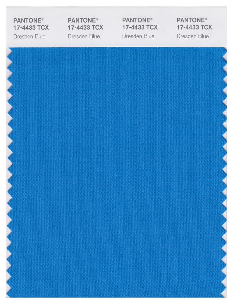Pantone Smart 17-4433 TCX Color Swatch Card | Dresden Blue