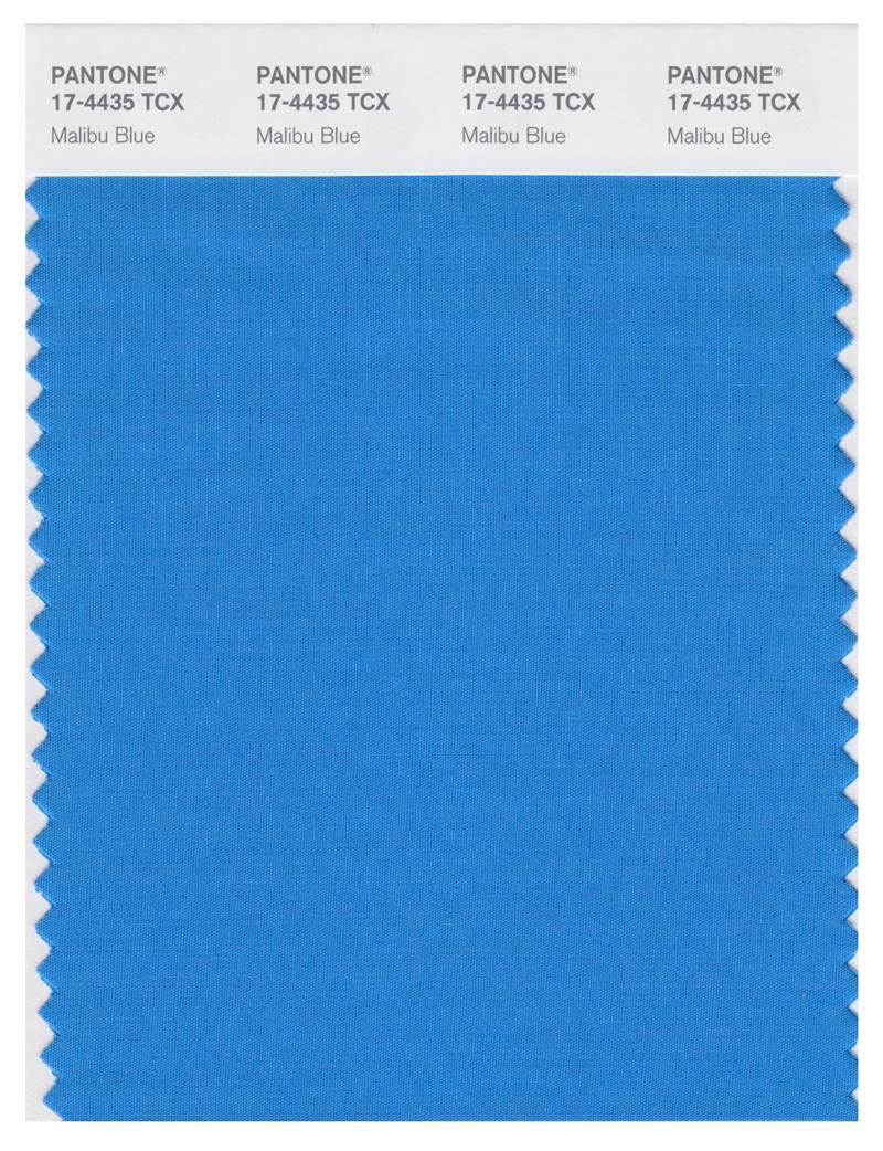 Pantone Smart 17-4435 TCX Color Swatch Card | Malibu Blue