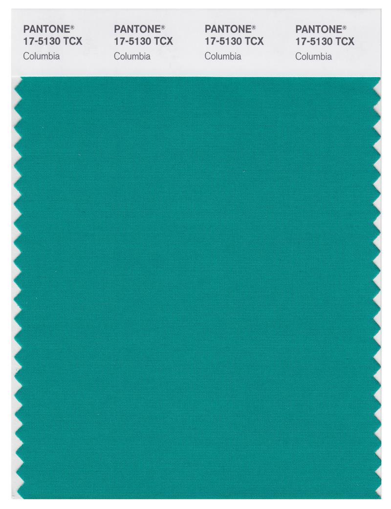 Pantone Smart 17-5130 TCX Color Swatch Card | Columbia | Magazine