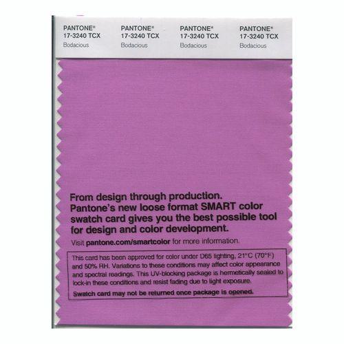 Pantone Smart 17-3240 TCX Color Swatch Card | Bodacious