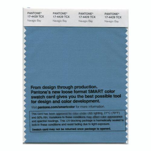 Pantone Smart 17-4429 TCX Color Swatch Card | Navagio Bay
