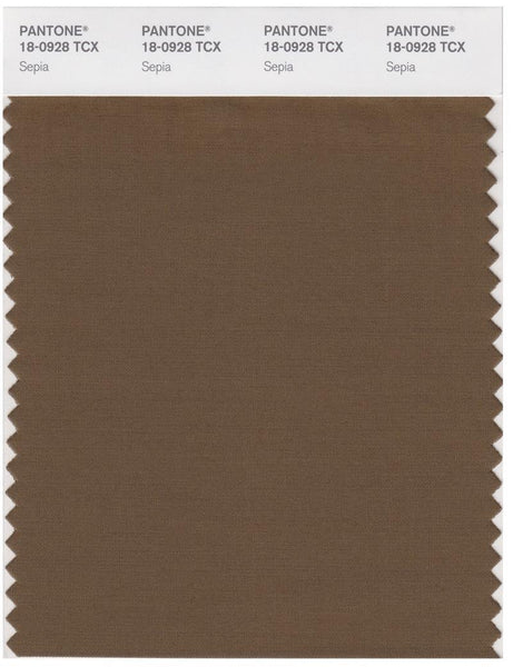 Pantone Smart 18-0928 TCX Color Swatch Card | Sepia | Magazine