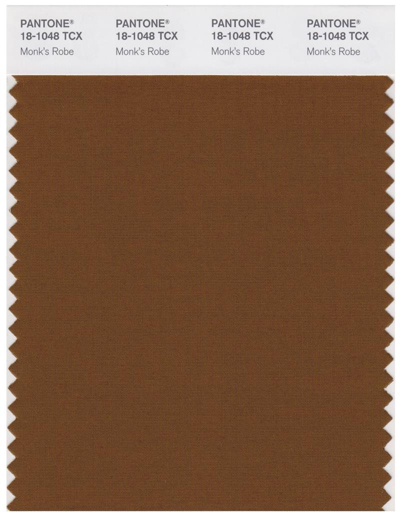 Pantone Smart 18-1048 TCX Color Swatch Card | Monk's Robe