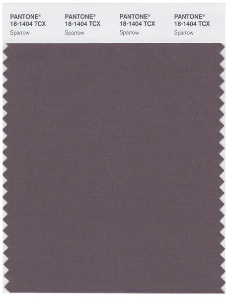 Pantone Smart 18-1404 TCX Color Swatch Card | Sparrow | Magazine
