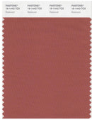 Pantone Smart 18-1443 TCX Color Swatch Card | Redwood