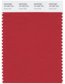 Pantone Smart 18-1550 TCX Color Swatch Card | Aurora Red