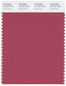 Pantone Smart 18-1633 TCX Color Swatch Card | Garnet Rose