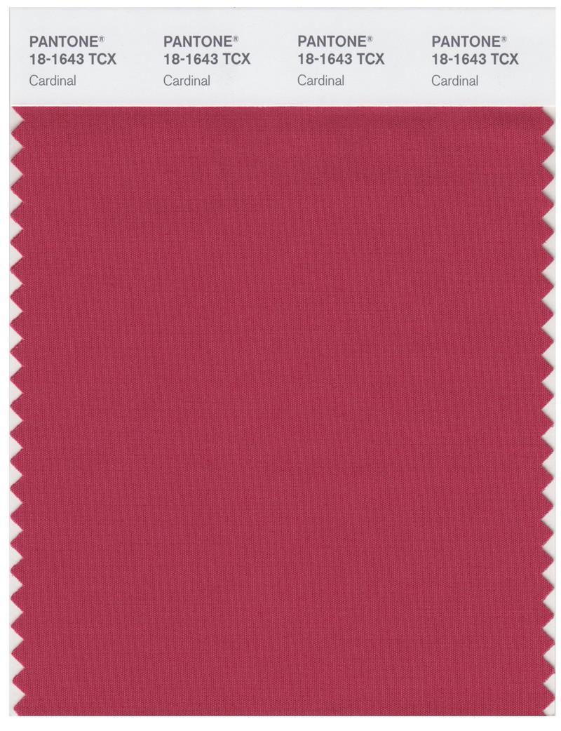 Pantone Smart 18-1643 TCX Color Swatch Card | Cardinal | Magazine Cafe ...