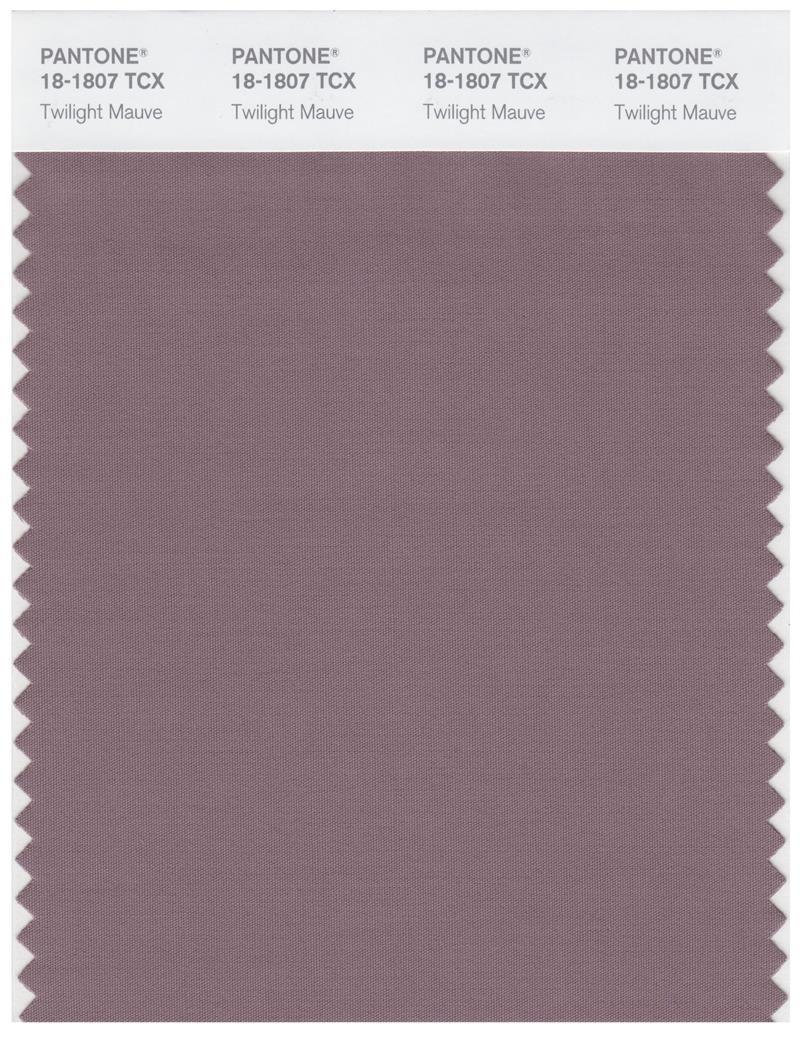 Pantone Smart 18-1807 TCX Color Swatch Card | Twilight Muave