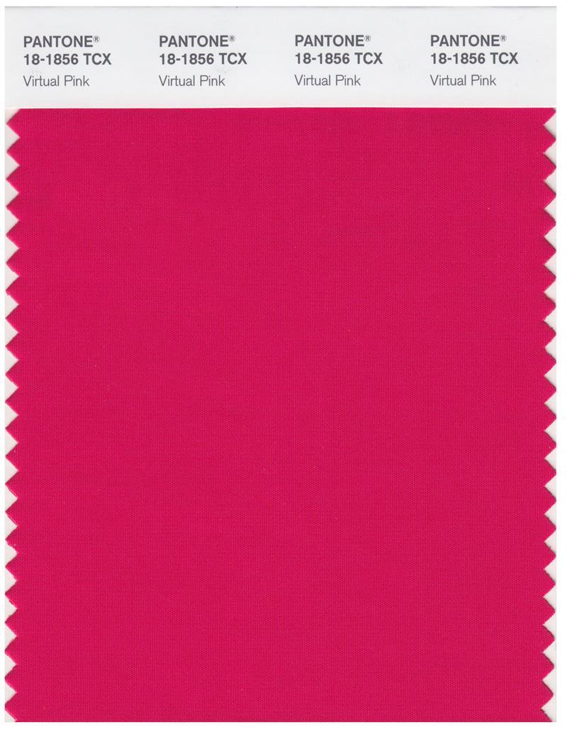 Pantone Smart 18-1856 TCX Color Swatch Card | Virtual Pink | Magazine ...