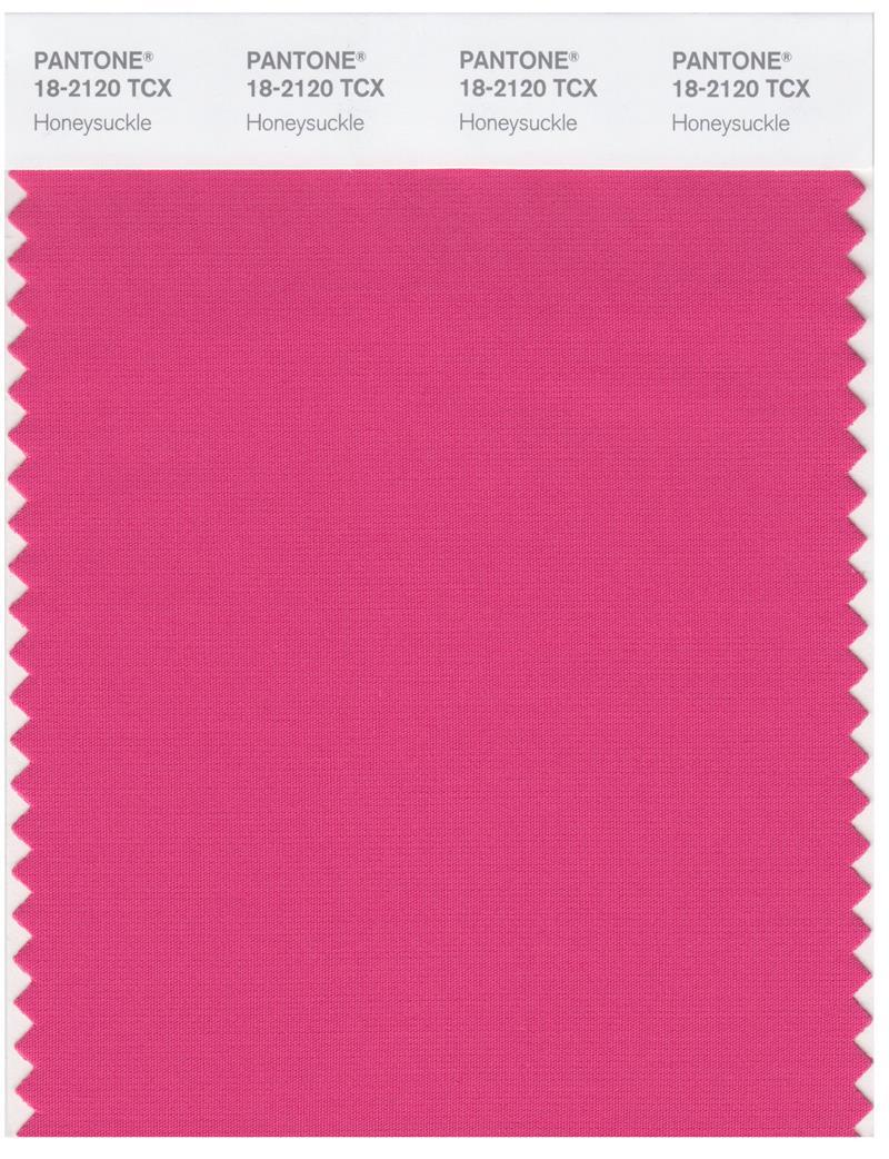 Pantone Smart 18-2120 TCX Color Swatch Card | Honeysuckle