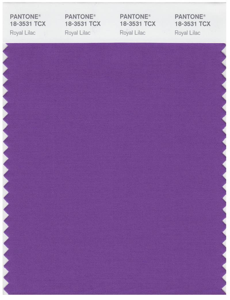 Pantone Smart 18-3531 TCX Color Swatch Card | Royal Lilac